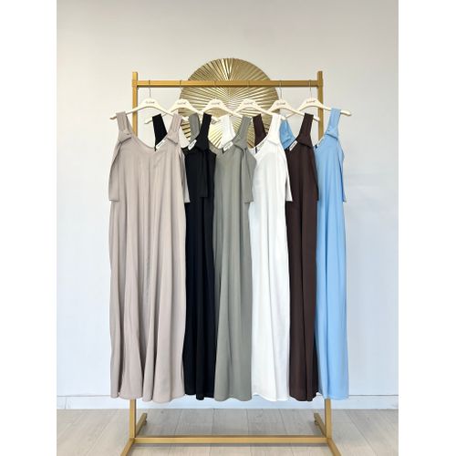 Vestiti Genere Abito Donna Primavera/Estate Made in Italia Quotidiano Colore Unico Standard