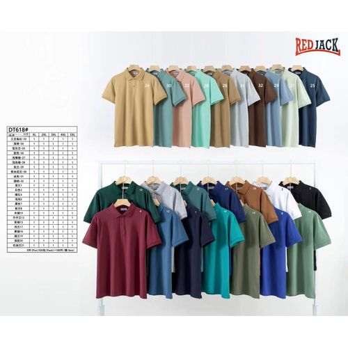 Polo shirt Man Men Summer Made in Cina Daily Various Colors Curvy fit Buttons