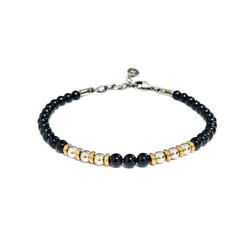 Bracciali UOMO CON PIETRA 19+3.5CM