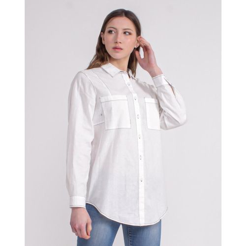 Camicia Donna Quattro stagioni Made in Cina Tempo libero Vari Colori Standard