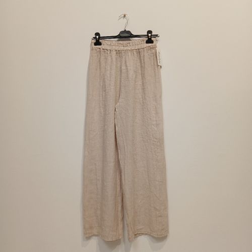 Pantaloni(D) Genere Pantaloni Donna Estate Made in Italia Quotidiano Colore Unico Standard Lacci