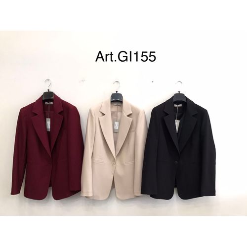 Blazer jacket Jacket Woman Fall Made in Italia Daily One Color Standard Integral