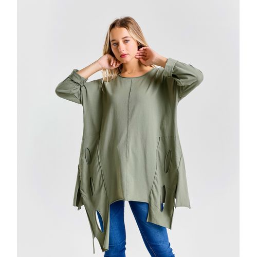 Camicetta Camicia Donna Quattro stagioni Made in Italia Quotidiano Colore Unico Standard