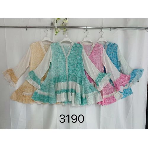 Vestiti Donna Primavera/Estate Made in India Quotidiano Vari Colori Standard