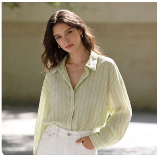 Camicie(D) Genere Camicia Camicia Casual Donna Primavera/Estate Made in Cina Quotidiano Vari Colori Standard Stampata Tencel