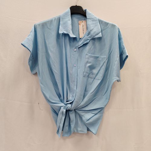 Shirt(W) Gender Blouse Casual shirt Woman Summer Made in Italy Daily Various Colors Standard Monochrome