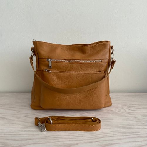 Leather Bags Gender Shoulder Bag Woman Made in Italy Various Colors