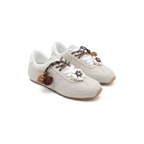 Sneakers basse Donna Primavera/Estate Made in Cina Tempo libero Vari Colori Piatto A punta