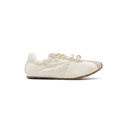 Sneakers basse Donna Primavera/Estate Made in Cina Tempo libero Colore Unico Piatto A punta