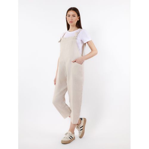 Tuta Jumpsuit Donna Primavera/Estate Made in Italia Quotidiano Colore Unico Standard