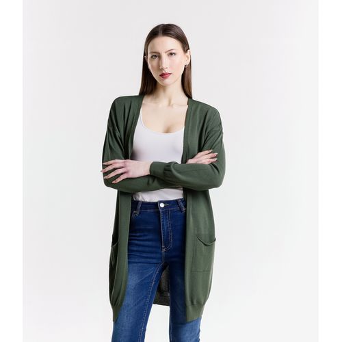 Cardigan Cardigan Donna Primavera/Estate Made in Italia Quotidiano Colore Unico Standard
