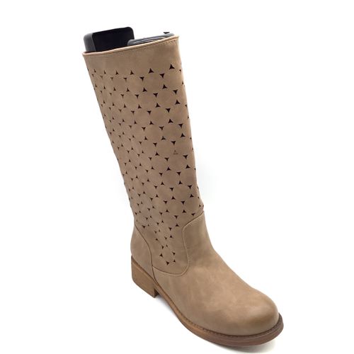 Classic High Boots Woman Spring/Summer Made in Cina Daily Flat Round