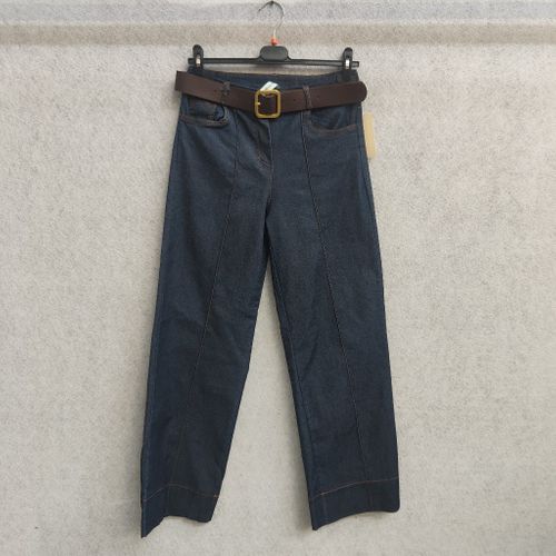 Pantaloni(D) Genere Pantaloni Donna Primavera/Estate Made in Italia Quotidiano Colore Unico Standard Monocromo Jeans