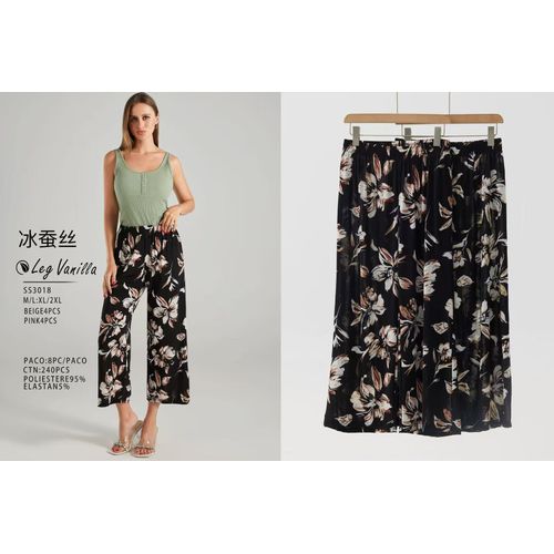 Pantaloni Eleganti Donna Estate Made in Cina Quotidiano Vari Colori Standard Multicolore Poliestere