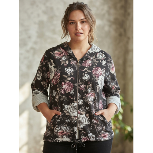 Giacca Leggere Giacca Donna Primavera/Estate Oversize Stampata