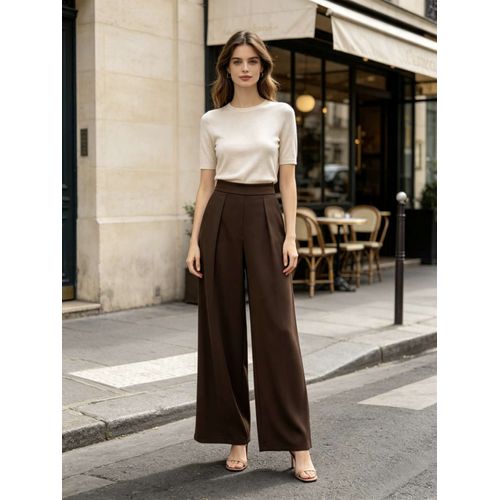 Pantaloni Donna Autunno/Inverno Made in Italia Quotidiano Vari Colori Standard