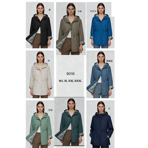 Giacche(D) Genere Giacca a vento Giacca a Vento Donna Autunno/Inverno Made in Cina Quotidiano Vari Colori Standard