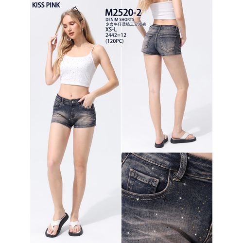 Jeans Short Woman Spring/Summer Made in Cina Daily One Color Standard