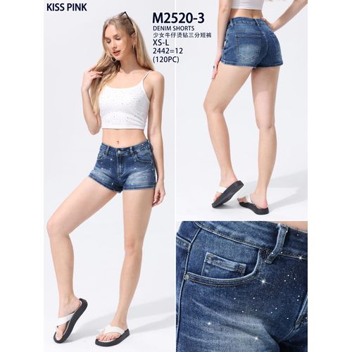Jeans Short Woman Spring/Summer Made in Cina Daily One Color Standard