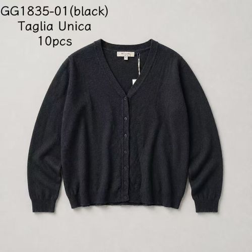 Cardigan Donna Autunno/Inverno Made in Cina Quotidiano Vari Colori Curvy(taglie forti)