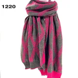 Sciarpe Donna Donna Autunno/Inverno Made in Italia Tempo libero Vari Colori 30x190cm Pesante  — foto 5