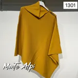 Poncho Bambina Donna Donna Autunno/Inverno Made in Italia Tempo libero Vari Colori 60x68 Pesante — foto 2
