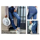 Jeans Skinny Donna Autunno/Inverno Made in Cina Tempo libero Colore Unico Standard — foto 1