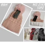 Berretto di Maglia Autunno/Inverno Made in Cina Tempo libero Vari Colori — foto 1