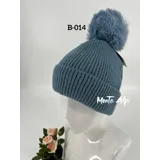 Berretto di Maglia Autunno/Inverno Made in Cina Tempo libero Vari Colori — foto 3