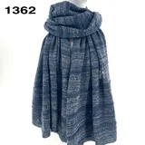 Sciarpe Donna Donna Autunno/Inverno Made in Italia Tempo libero Vari Colori 70x180cm Pesante — foto 14