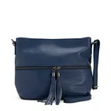 Borsa a Tracolla Donna Quattro stagioni Made in Italia Quotidiano Vari Colori Cerniera lampo — foto 3