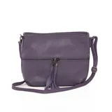 Borsa a Tracolla Donna Quattro stagioni Made in Italia Quotidiano Vari Colori Cerniera lampo — foto 4