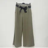 Pantaloni(D) Genere Pantaloni Donna Autunno Made in Italia Quotidiano Vari Colori Oversize — foto 1