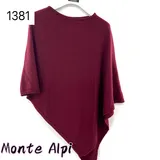 Poncho Bambina Donna Donna Autunno/Inverno Made in Italia Tempo libero Vari Colori 80x100cm Pesante — foto 5
