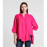 Camicia Camicia Donna Primavera/Estate Made in Italia Tempo libero Colore Unico Standard Lino — foto 1