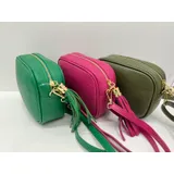 Borsa a Tracolla Donna Quattro stagioni Made in Italia Quotidiano Vari Colori Cerniera lampo Natale — foto 4