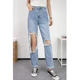 Jeans(D) Genere Jeans Larghi Donna Quattro stagioni Made in Cina Quotidiano Vari Colori Standard — foto 1