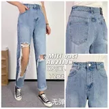 Jeans(D) Genere Jeans Larghi Donna Quattro stagioni Made in Cina Quotidiano Vari Colori Standard — foto 3