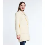 Cappotti Classici Donna Autunno/Inverno Made in Italia Quotidiano Colore Unico Standard — foto 5