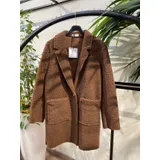 Cappotti Classici Donna Autunno/Inverno Made in Italia Quotidiano Colore Unico Standard — foto 2