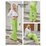 Pantaloni Donna Primavera/Estate Made in Cina Tempo libero Vari Colori Oversize Cerniera lampo — foto 5