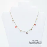 Collana Autunno/Inverno Made in Cina Quotidiano Vari Colori Natale — foto 1