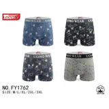 Intimo Mutande Uomo Quattro stagioni Made in Cina Quotidiano Vari Colori Standard Boxer — foto 1