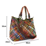 Borsa a Mano Donna Quattro stagioni Quotidiano Cerniera lampo — foto 3