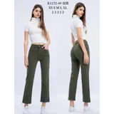 Pantaloni Donna Quattro stagioni Made in Cina Tempo libero Vari Colori Standard Cotone — foto 5