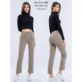 Pantaloni Donna Quattro stagioni Made in Cina Tempo libero Vari Colori Standard Cotone — foto 1