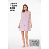 Vestiti Donna Primavera/Estate Made in Cina Quotidiano Vari Colori Standard Cotone — foto 1