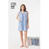 Vestiti Donna Primavera/Estate Made in Cina Quotidiano Vari Colori Standard Cotone — foto 1