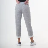 Pantaloni Donna Autunno Made in Italia Quotidiano Vari Colori Standard — foto 3