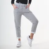 Pantaloni Donna Autunno Made in Italia Quotidiano Vari Colori Standard — foto 1